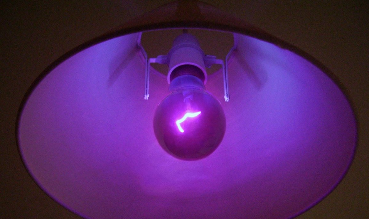 Ultraviolettlamp.