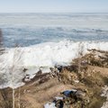 С 24 февраля запрещено выходить на лед Теплого озера между речками Наха и Пихусте