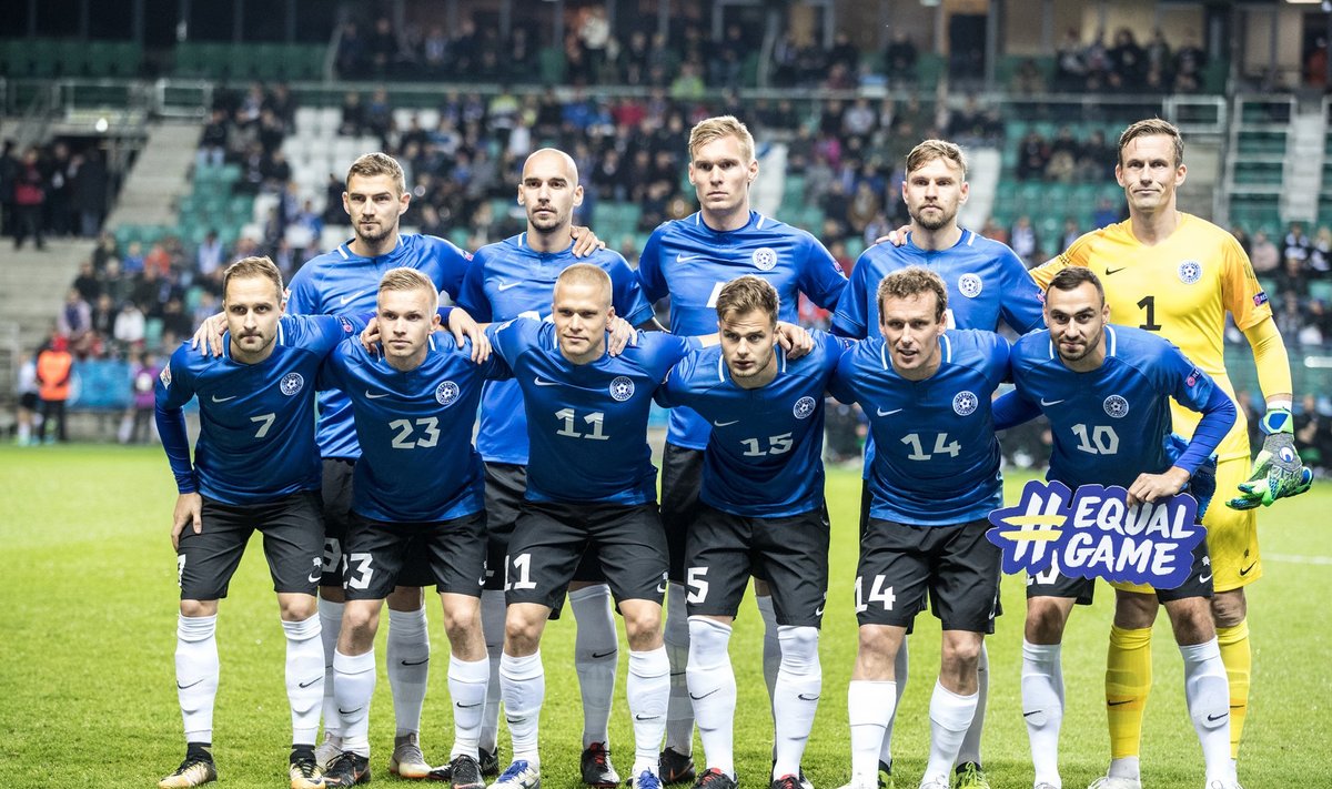 Eesti jalgpallikoondis. 