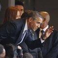 Obama jäi teel Mandela mälestusteenistusele ummikusse kinni