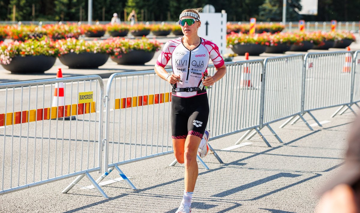 Kaidi Kivioja Tallinna Ironmanil.