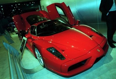 Enzo Ferrari New Yorki autonäitusel