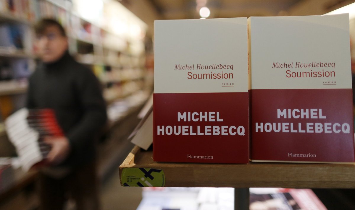 Houellebecqi romaan Pariisi raamatupoes