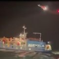 VIDEO ja FOTOD | Kihnu suundunud parvlaev Amalie vajus kreeni ja jäi keset tormi merehätta