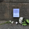 ФОТО: Нынешнее финансирование смерти подобно? Перед Министерством образования устроили похороны эстонской науки