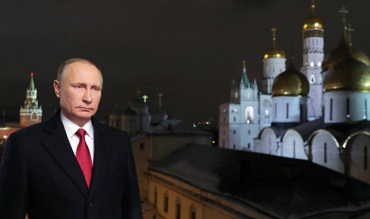 Venemaa president Vladimir Putin peab uusaastakõnet
