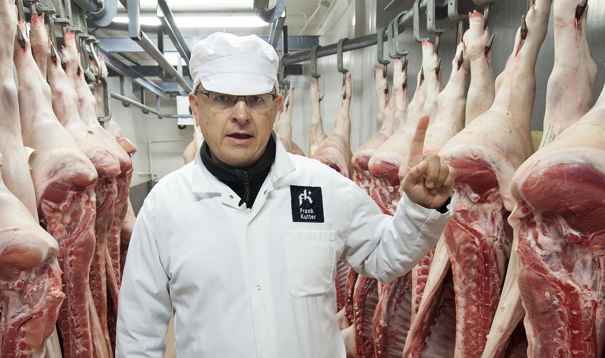 “Meil on ainult värske liha, külmutatud liha ei kasuta, tööstuses pole isegi sügavkülmikuid,” teatab OÜ Frank Kutter juhataja Marek Mettas.