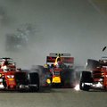 FOTOD JA VIDEO | Vetteli, Räikköneni ja Verstappeni pressikonverentsil Malaisias kismaks ei läinud