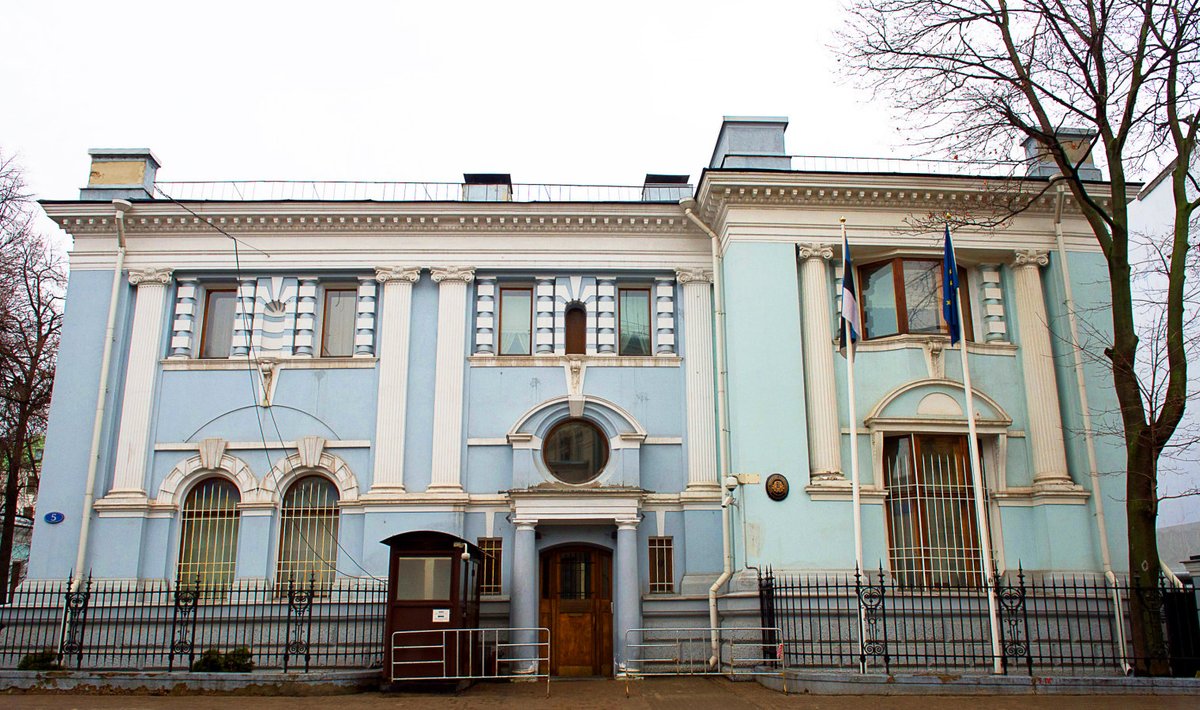 SAMAS KOHAS: Eesti saatkond asub Moskvas Kalašnõi põiktänavas aastast 1921.