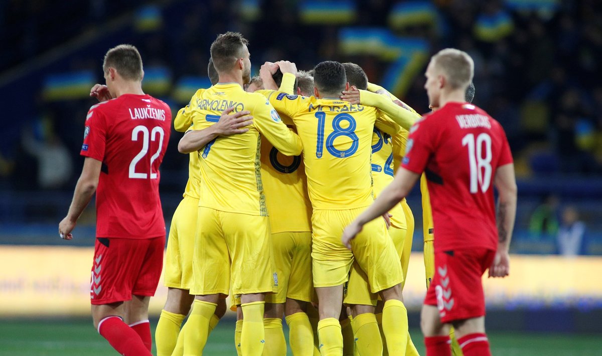 Euro 2020 Qualifier - Group B - Ukraine v Lithuania