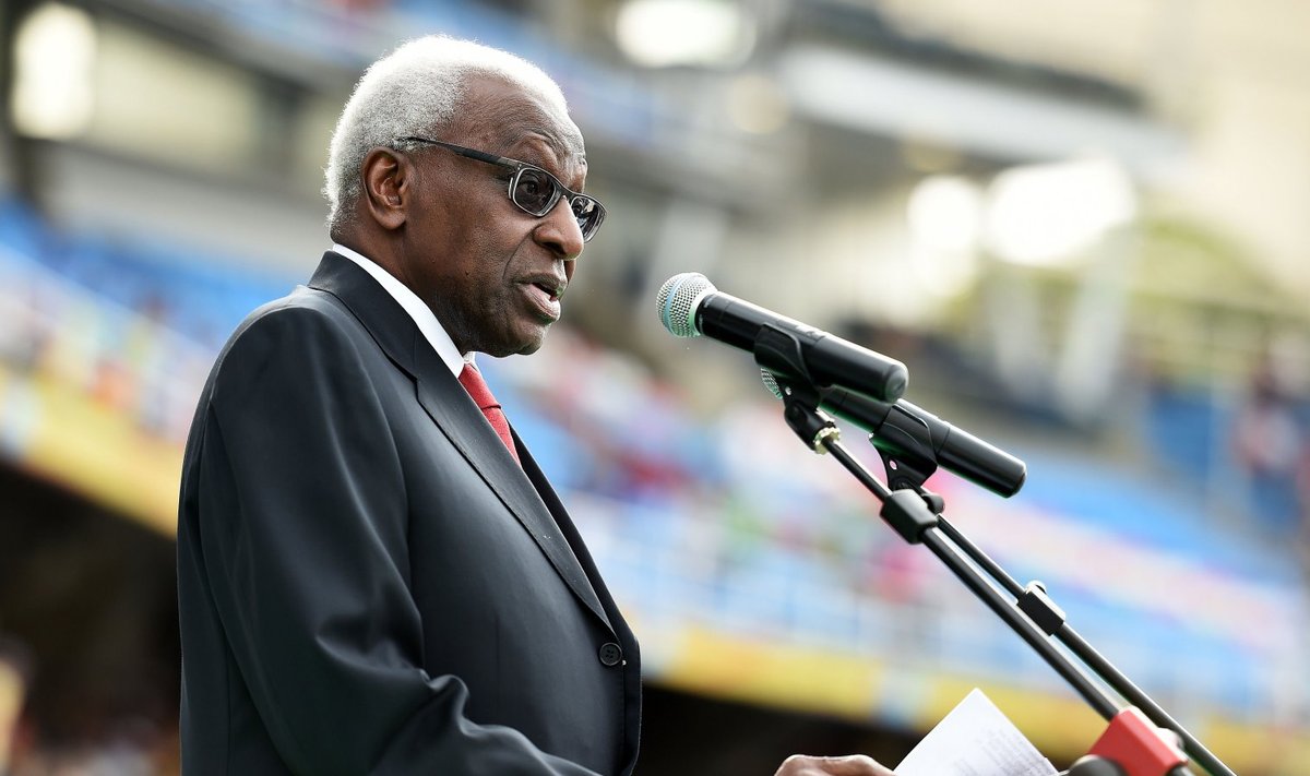 IAAF-i president Lamine Diack.