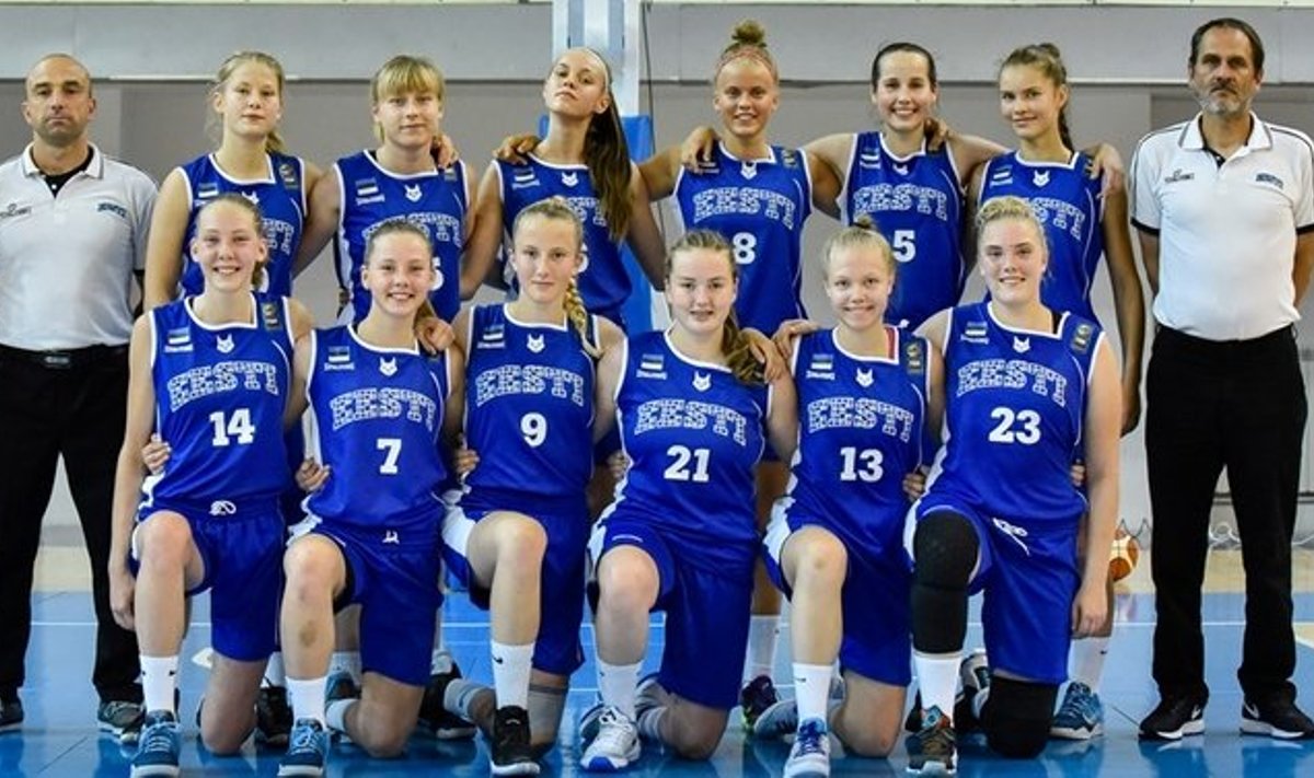 Eesti U16 tütarlaste koondis 	