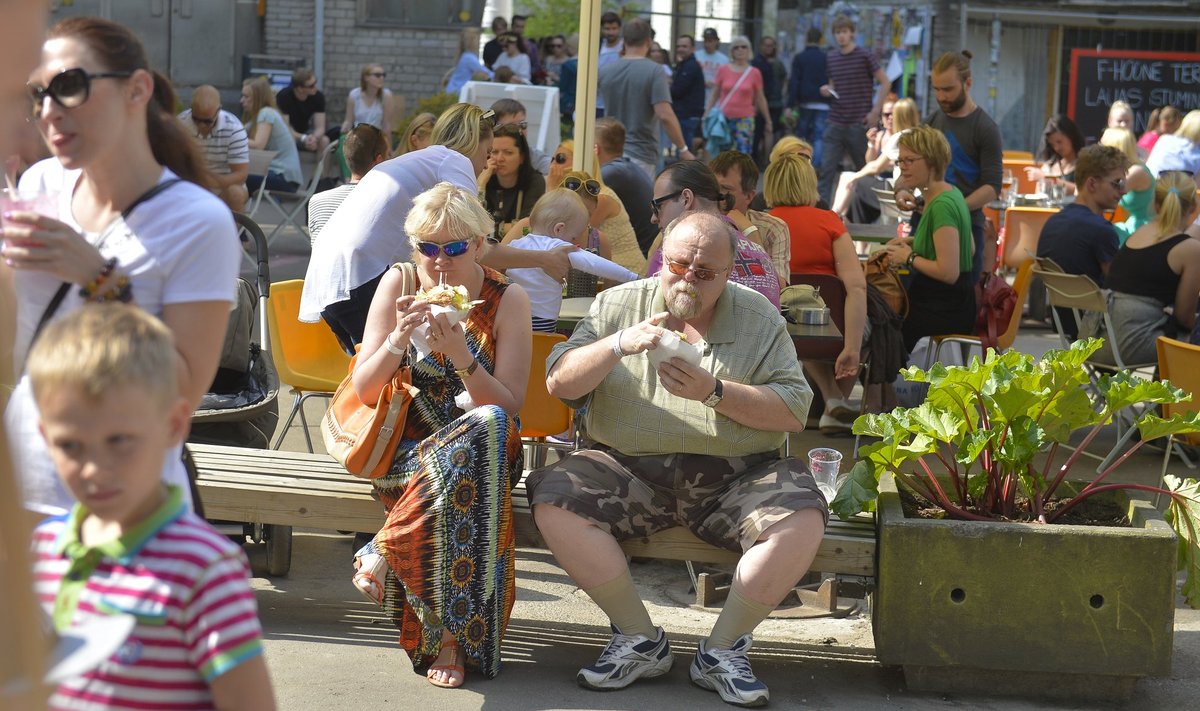 Laupäeval-pühapäeval toimus teine Tallinna tänavatoidufestival. Esimene päev oli justkui tellitud ilmaga.