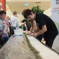 Isuäratavad fotod: Solarise keskuses valmistati Eesti kõigi aegade pikim sushirull