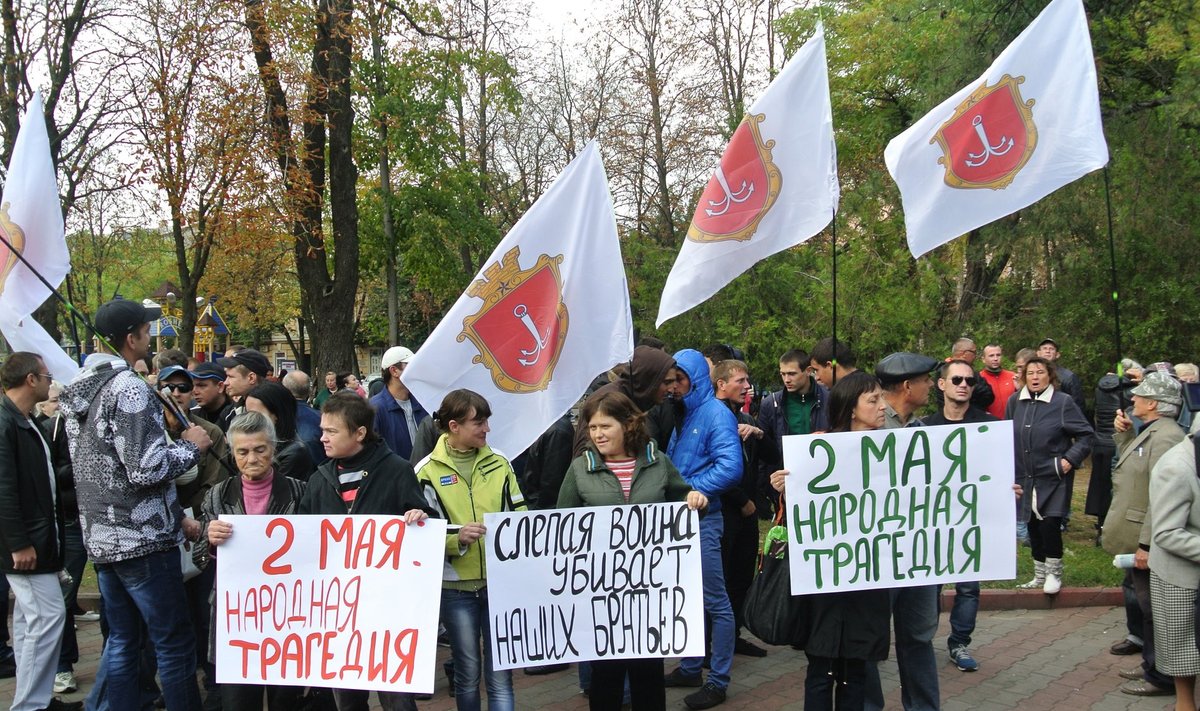 Venemeelsete meeleavaldus Odessas