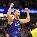 ФОТО и ВИДЕО | Отбор на ЧЕ: сборная Эстонии по баскетболу сенсационно обыграла Литву при полном аншлаге