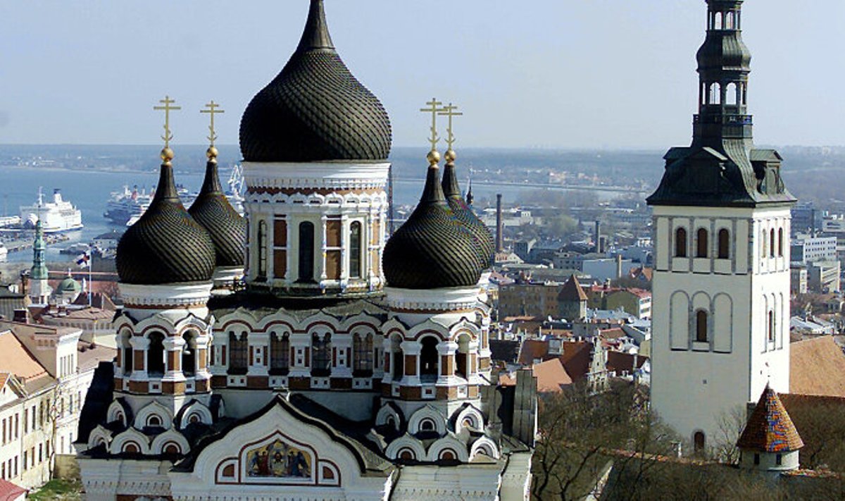 Aleksander Nevski katedraal Tallinnas.