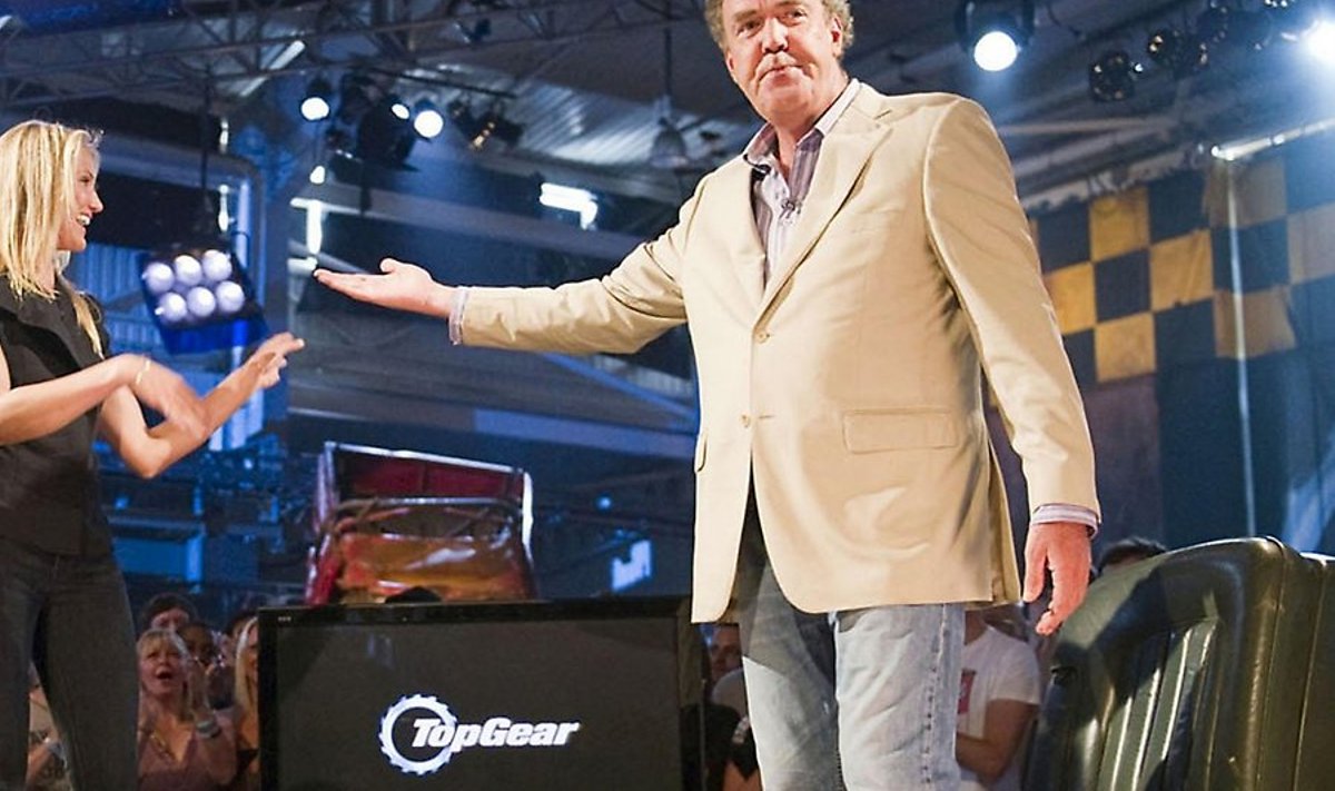 Clarkson šokk oli siiras. Kas järgmine Stig on Cameron Diaz? Foto BBC, AP