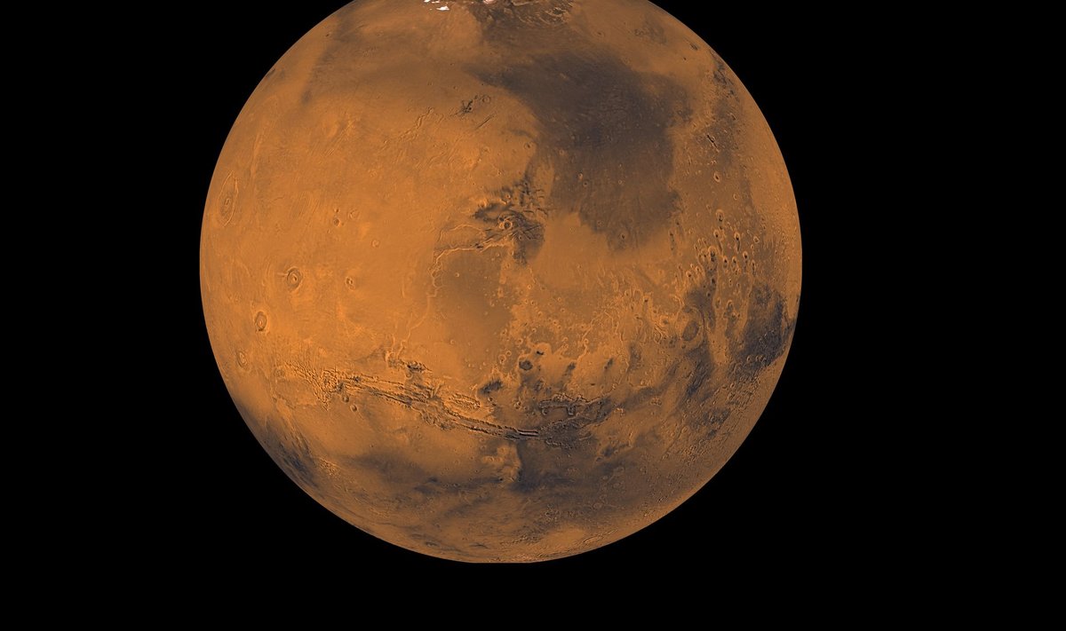 SAMUTI ÜMMARGUNE: Planeet Mars, meie tulevane kodu. Vist.