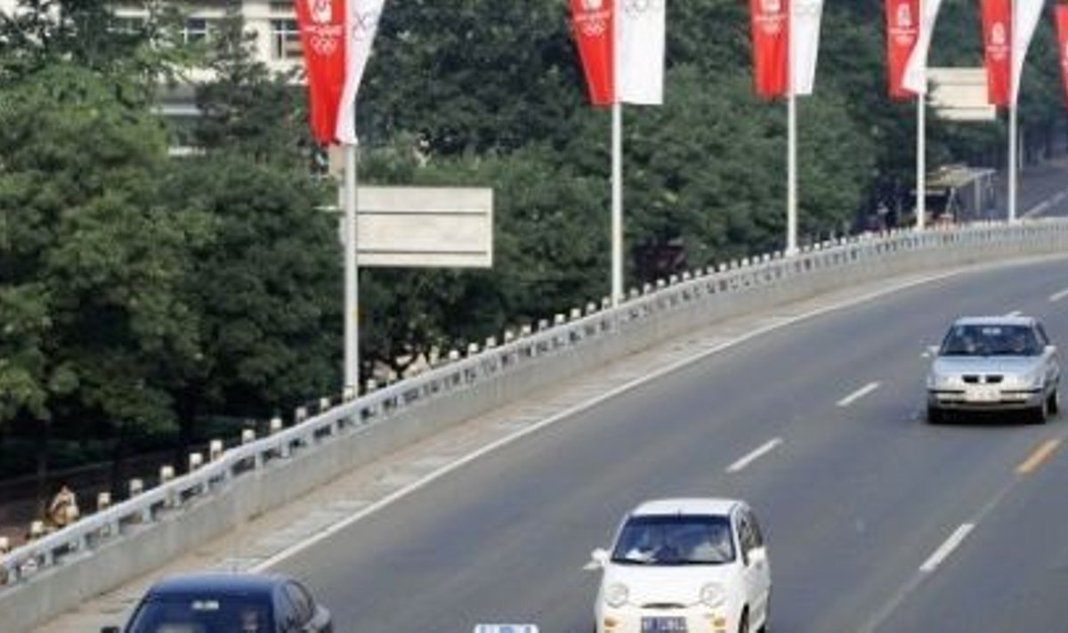 Nii hõredat pilti Hiina teedel enam naljalt ei näe. Foto Ge Gong, Reuters