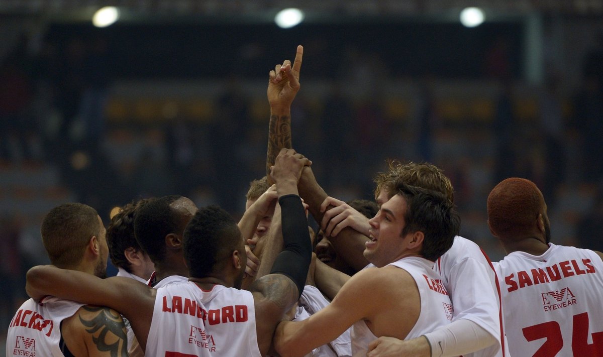 Milano Armani alistas võõrsil Olympiakose
