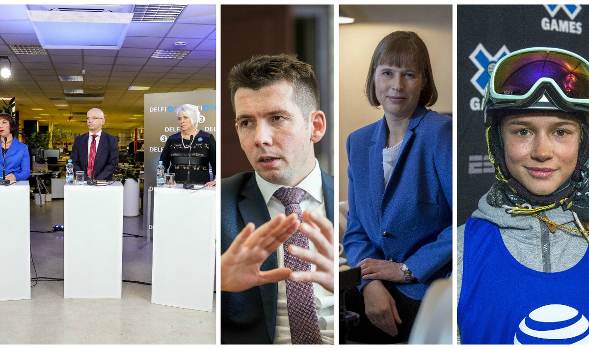 Presidendikandidaatide debatt Delfi TV-s, Martin Repinski, Kersti Kaljulaid, Kelly Sildaru
