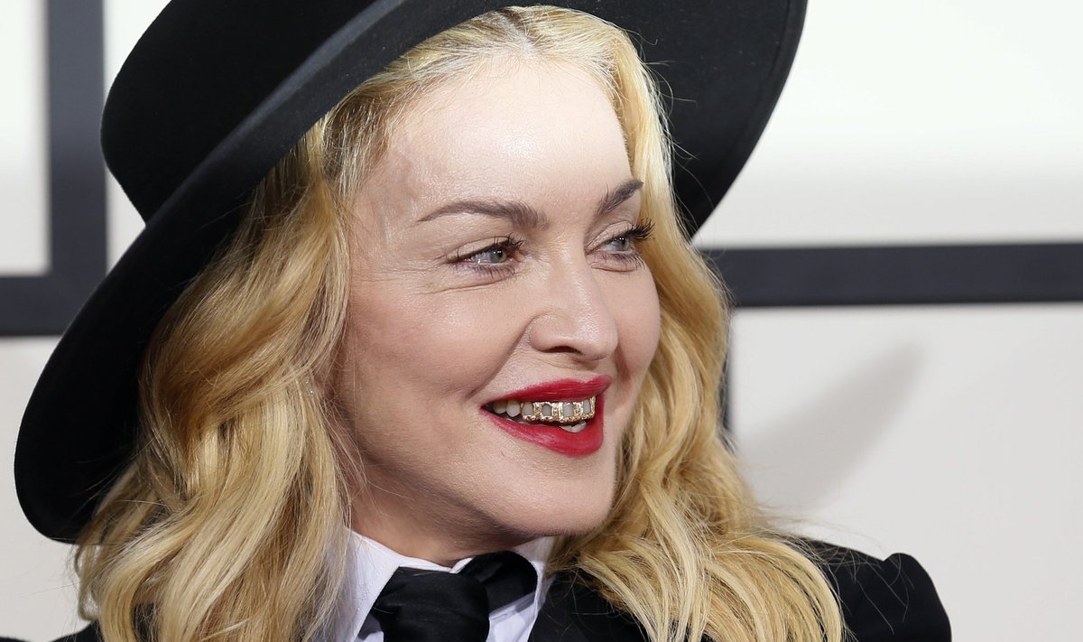 Madonna Grammy'de jagamisel