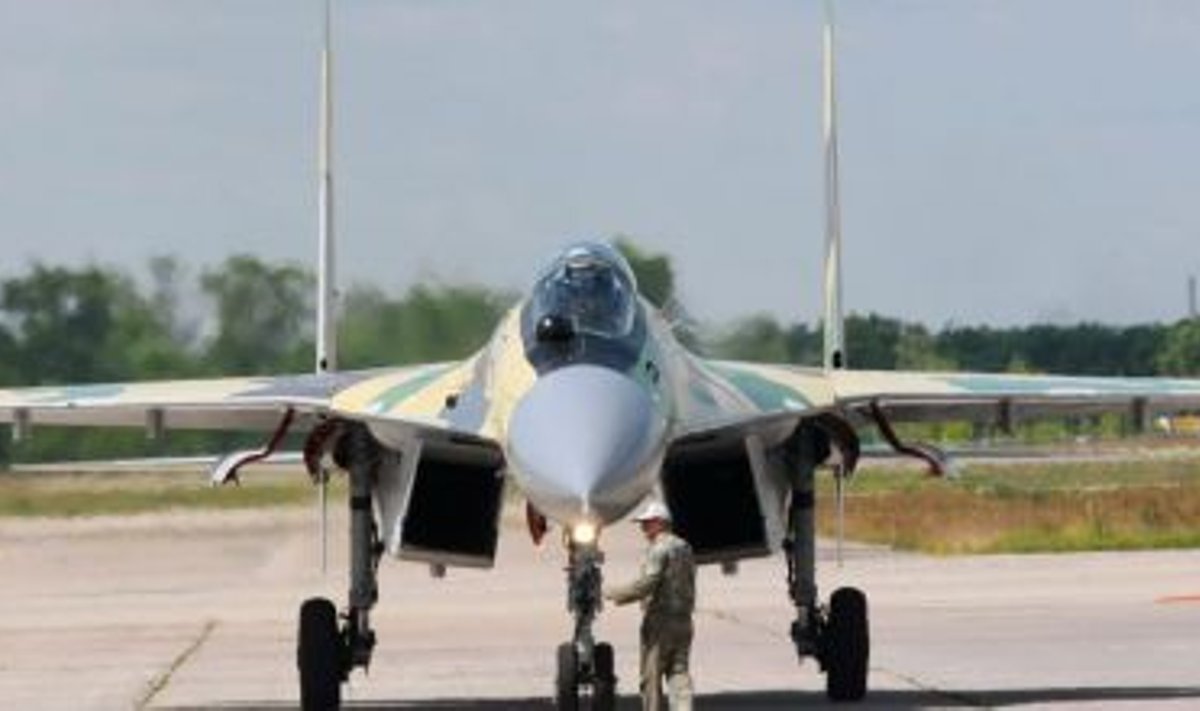 Vene multifunktsionaalne hävitaja Su-35