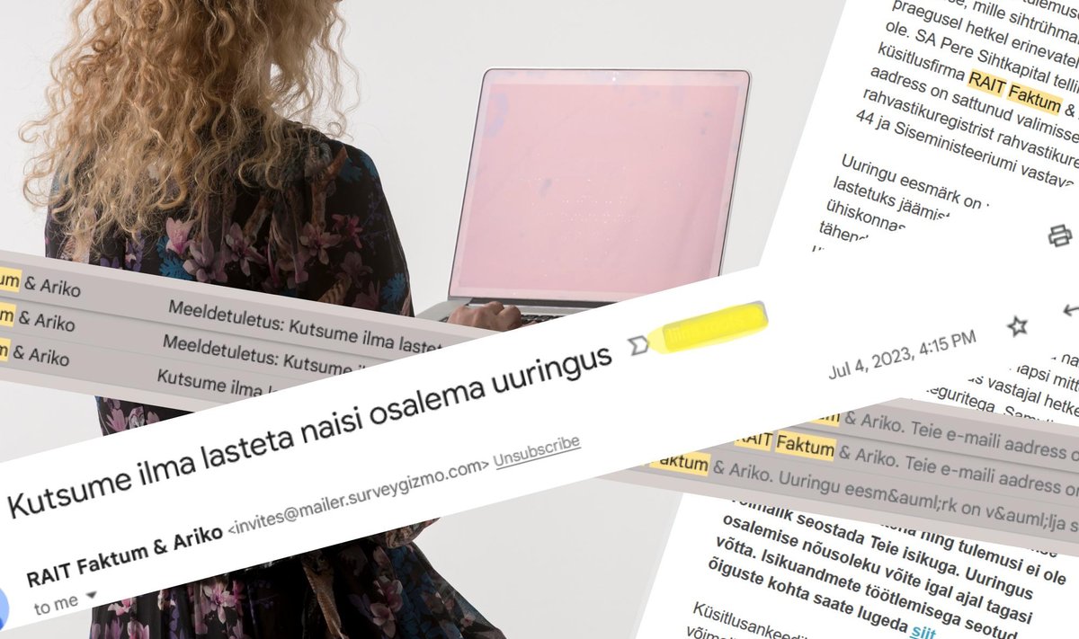 Tuhanded naised said kutse uuringus osalemiseks mitmeid nädalaid enne seda, kui hädavajalikku luba üldse taotlema asuti.