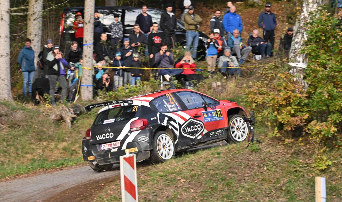 Yohan Rossel Kesk-Euroopa rallil.