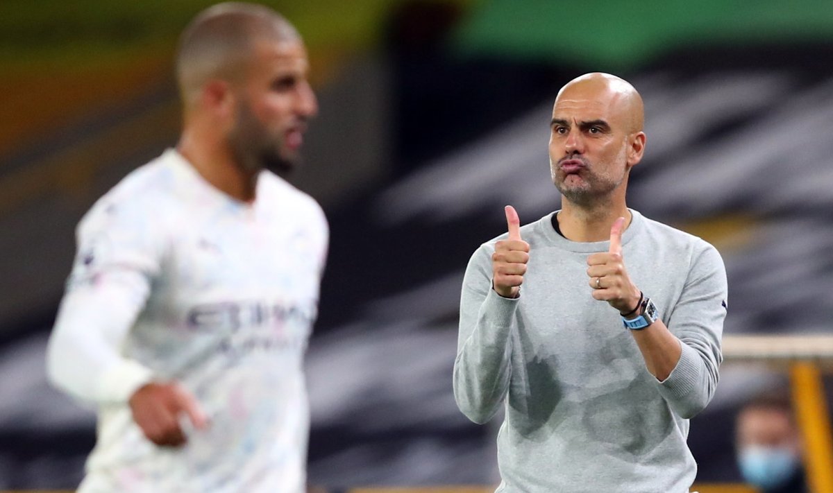 City peatreener Pep Guardiola