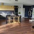 “MEIE KODU 2018” │ Musta ja kuldsega kujundatud stiilne köök