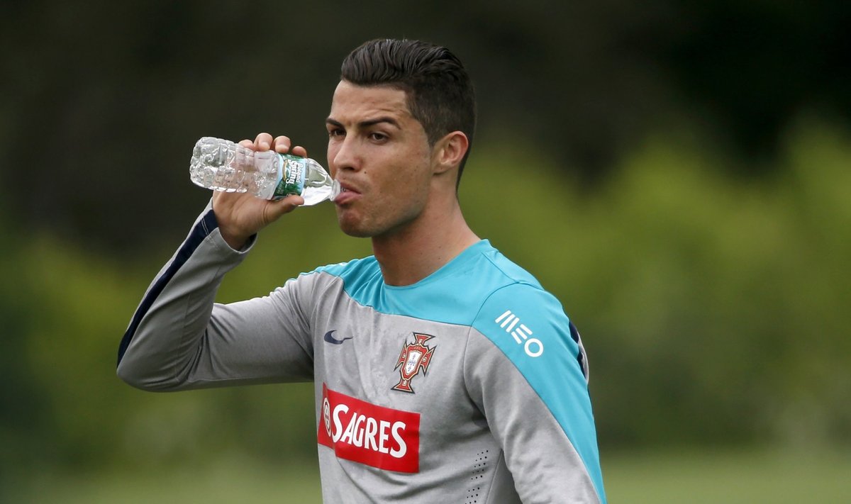 Cristiano Ronaldo Portugali koondise treeninglaagris