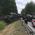 VIDEO ja FOTOD | Leedus toimus õppustele suundunud USA soomukitega tõsine õnnetus, viga sai 13 sõdurit