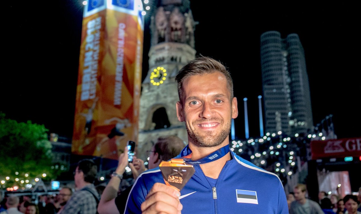 Magnus Kirt tõi EM-ilt Eestile ainsa medali.