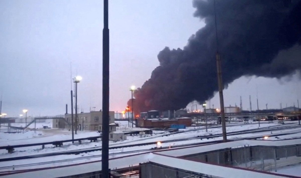 UKRAINE-CRISIS/RUSSIA-RYAZAN-REFINERY