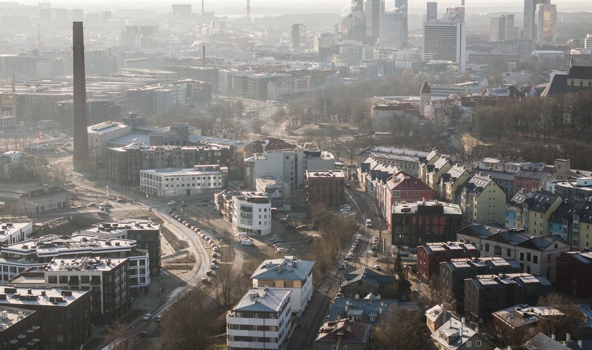 Tallinnas (pildil) on majanduselu viimasel ajal tasasem kui paljudes teistes Euroopa pealinnades.