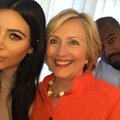 Hillary Clinton: Kim Kardashian on väga soe ja meediv inimene
