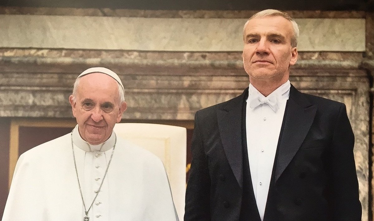 Paavst Franciscus ja Väino Reinart