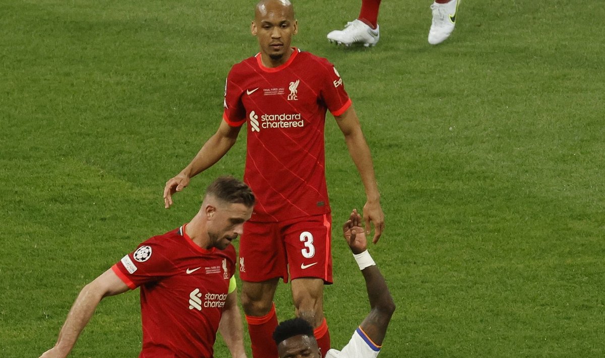 Jordan Henderson (vasakul) ja Fabinho ei ole sel hooajal enam varasemal tasemel olnud.