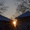ФОТО: Весеннее утро в Кохтла-Ярве обещало чудесный зимний день