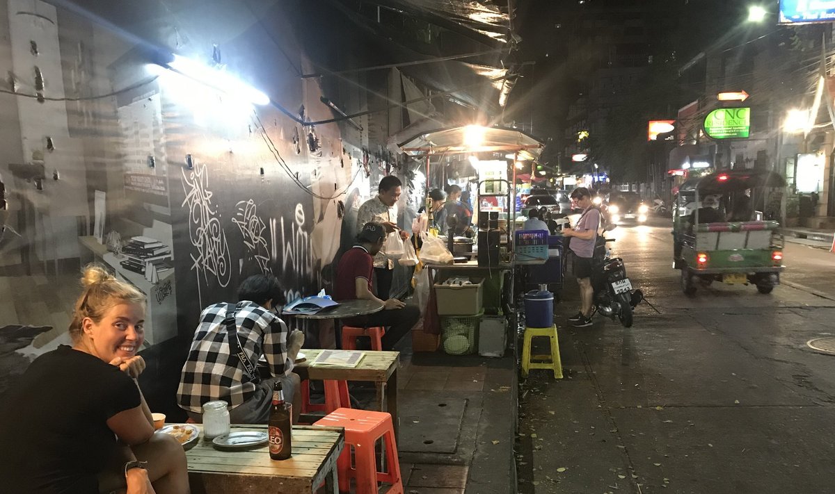 Kaija Bangkoki ööturul
