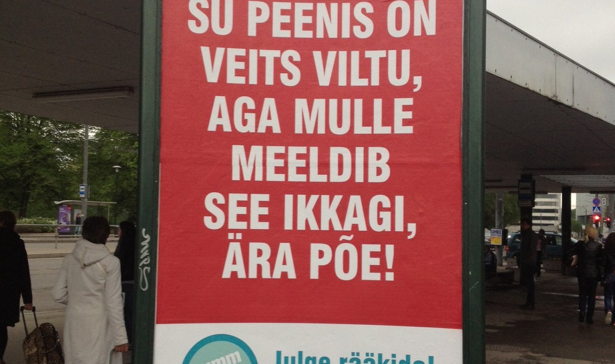 Kampaania plakat Tallinnas