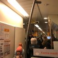 ФОТО | Уже на первой остановке поезда до Нарвы все сидячие места были заняты