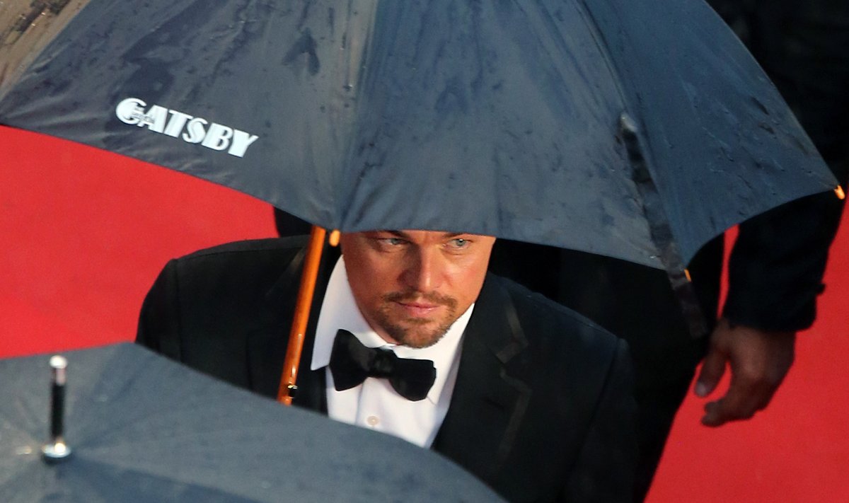 Cast member Leonardo DiCaprio arrives on the red carpet for the screening of the film The Great Gatsby and for the opening ceremony of the 66th Cannes Film Festival
