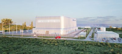 Визуализация: Планируемая для Эстонии АЭС с маломощным реактором.