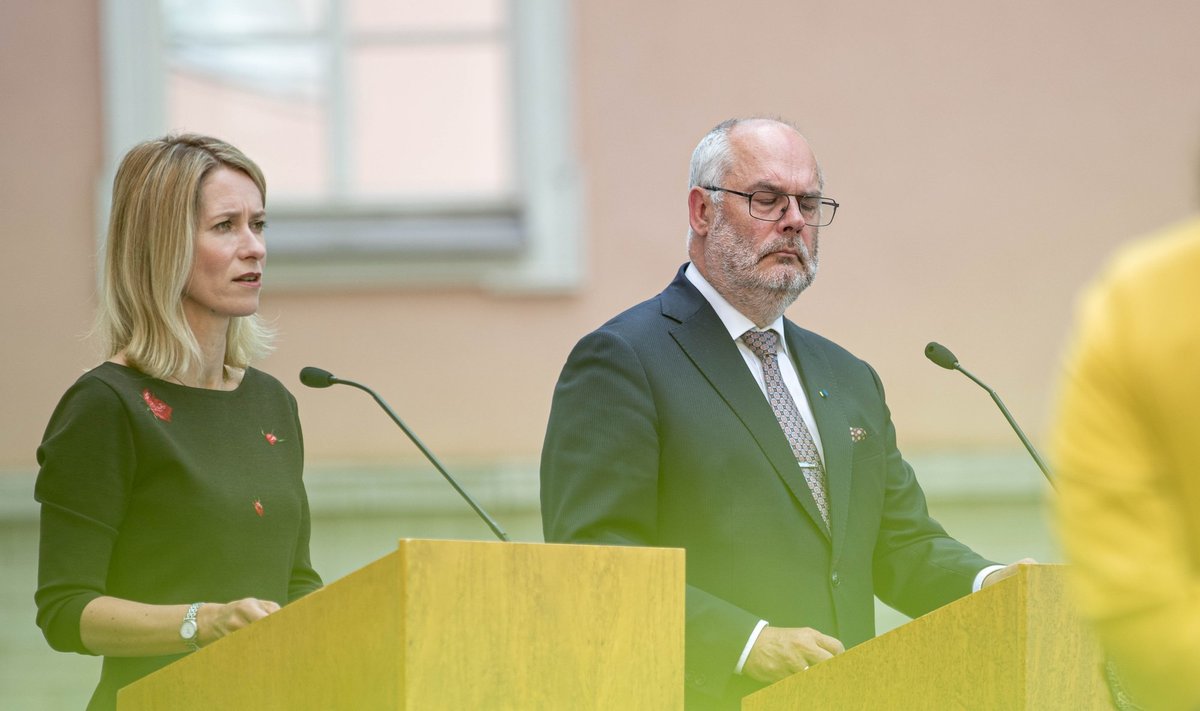 Peaminister Kaja Kallas ja president Alar Karis