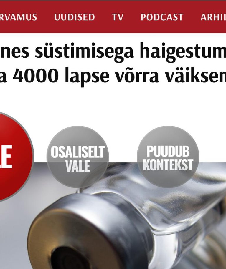 Kuvatõmmis Objektiivi artiklist