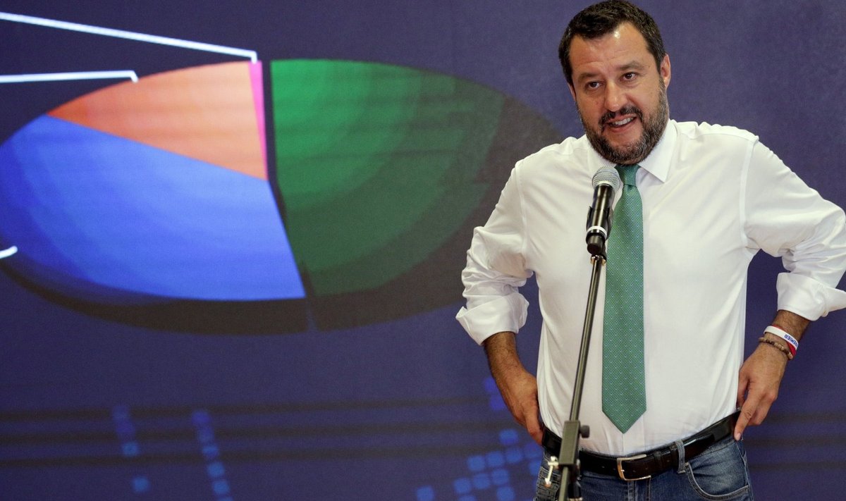 Itaalia asepeaminister Matteo Salvini