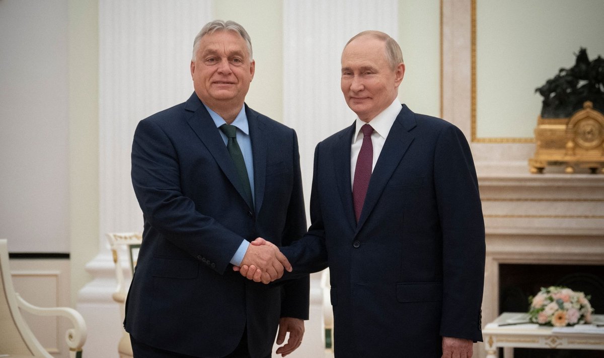 Ungari peaminister Viktor Orban ja Venemaa president Vladimir Putin